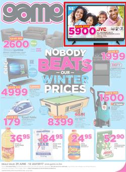 Game Botswana : Nobody Beats Our Winter Prices (29 June - 12 July 2017), page 1