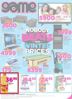 Game Botswana : Nobody Beats Our Winter Prices (29 June - 12 July 2017), page 1