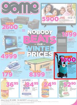 Game Botswana : Nobody Beats Our Winter Prices (29 June - 12 July 2017), page 1