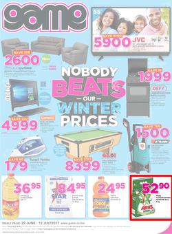 Game Botswana : Nobody Beats Our Winter Prices (29 June - 12 July 2017), page 1