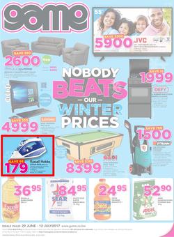 Game Botswana : Nobody Beats Our Winter Prices (29 June - 12 July 2017), page 1