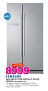 Samsung 660Ltr Side By Side Metallic Silver RSA1NHMG1 XFA