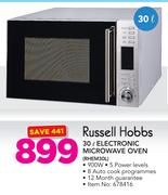 Russell Hobbs 30Ltr Electronic Microwave Oven RHEM30L