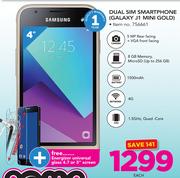 Samsung Dual Sim Smartphone Galaxy J1 Mini Gold Free Energizer Universal Glass 4.7 Or 5" Screen