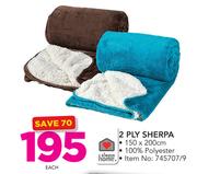 Always Home 2 Ply Sherpa-Each