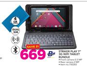 Boost Mobile Striker Play 7" 3G WiFi Tablet Bundle
