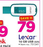 Lexar 16 GB USB S25