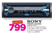 Sony Front Loader CDX-G1151U