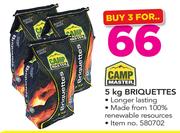 Campmaster Briquettes-3 x 5Kg