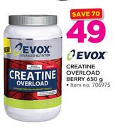 Evox Creatine Overload Berry-650g