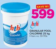 HTH Granular Pool Chlorine-25Kg