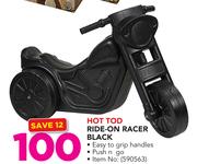 Hot Tod Ride On Racer Black