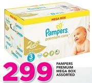 Pampers Premium Mega Box Assorted
