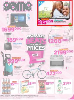Game Uganda : Nobody beats Our Prices (29 June - 12 July 2017, page 1