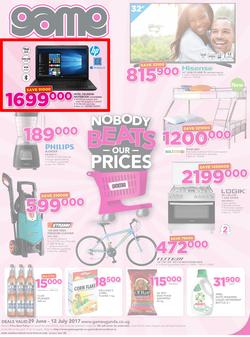 Game Uganda : Nobody beats Our Prices (29 June - 12 July 2017, page 1