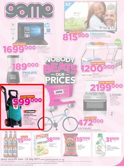 Game Uganda : Nobody beats Our Prices (29 June - 12 July 2017, page 1