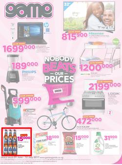 Game Uganda : Nobody beats Our Prices (29 June - 12 July 2017, page 1