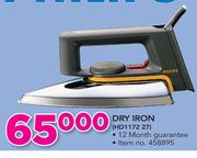 Philips Dry Iron HD1172 27