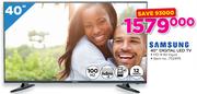 Samsung 40" Digital LED TV 
