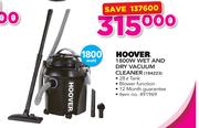 Hoover 1800W Wet & Dry Vacuum Cleaner
