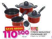 Bon Voyage 7 Piece Non Stick Cookware Set-Per Set