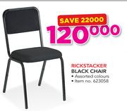 Rickstacker Black Chair