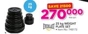 Everlast 25Kg Weight Plate Set-Per Set
