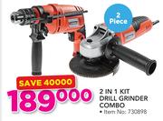 Stramm 2 In 1 Kit Drill Grinder Combo