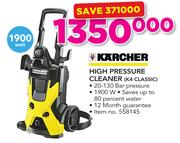 Karcher High Pressure Cleaner K4 CLASSIC
