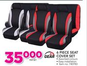 1st Gear 6 Piece Seat Cover Set-Per Set