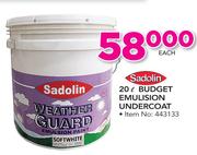Sadolin 20Ltr Budget Emulsion Undercoat