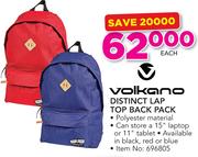 Volkano Distinct Laptop Backpack-Each