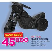 Hot Tod Black Ride On