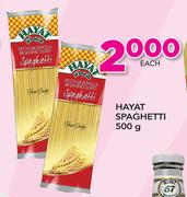 Hayat Spaghetti-500g Each