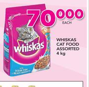 Whiskas Cat Food Assorted-4Kg Each