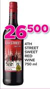 4th Street Sweet Red Wine-750ml