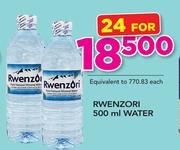 Rwenzori Water-24 x 500ml