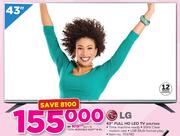 LG 43" Full HD LED TV 43LF540