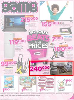 Game Nigeria: Nobody beats Our Prices (29 June - 12 July 2017, page 1