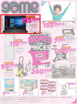 Game Nigeria: Nobody beats Our Prices (29 June - 12 July 2017, page 1