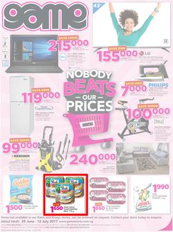 Game Nigeria: Nobody beats Our Prices (29 June - 12 July 2017, page 1