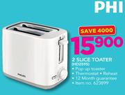 Philips 2 Slice Toaster HD2595