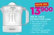 Kenwood 200W Juice Extractor JE280