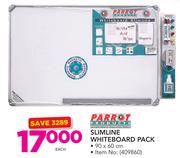 Parrot Slimline Whiteboard Pack