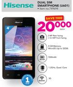 Hisense Dual Sim Smartphone U601
