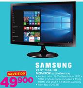 Samsung 21.5" FHD Monitor LS22D300HY XA