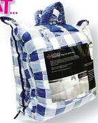 Always Home King Size Quilted Duvet Cover-Per Set