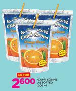 Capri-Sonne Assorted-40x200ml