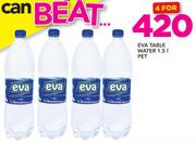 Eva Table Water Pet-4x1.5Ltr