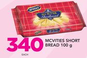 Mcvities Short Bread-100g
